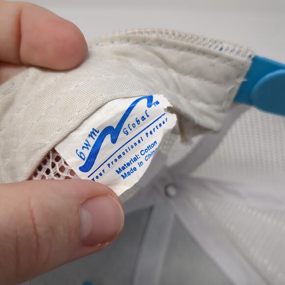 Chicago Dogs Snapback Trucker Hat Blue OS Adjustable Embroidered BWM Global - Picture 9 of 9